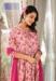 Picture of Georgette & Silk Rosy Brown Readymade Salwar Kameez