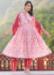 Picture of Georgette & Silk Rosy Brown Readymade Salwar Kameez