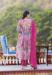 Picture of Georgette & Silk Rosy Brown Readymade Salwar Kameez