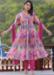 Picture of Georgette & Silk Rosy Brown Readymade Salwar Kameez