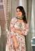 Picture of Georgette & Silk Dark Khaki Readymade Salwar Kameez