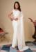 Picture of Alluring Georgette Off White Saree