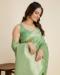 Picture of Elegant Silk Dark Sea Green Saree