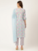 Picture of Cotton Light Steel Blue Readymade Salwar Kameez