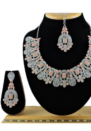 Picture of Admirable Rosy Brown Necklace Set