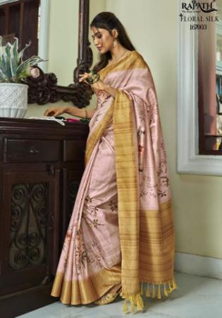 Picture of Ravishing Silk Rosy Brown Saree