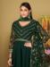 Picture of Shapely Georgette Sea Green Anarkali Salwar Kameez