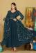 Picture of Georgette Dark Slate Grey Anarkali Salwar Kameez