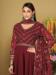 Picture of Appealing Georgette Maroon Anarkali Salwar Kameez