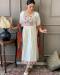 Picture of Beautiful Silk Ghost White Readymade Salwar Kameez