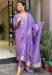 Picture of Charming Silk Medium Purple Readymade Salwar Kameez