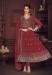 Picture of Alluring Georgette Maroon Anarkali Salwar Kameez