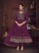 Picture of Grand Georgette Purple Anarkali Salwar Kameez