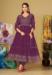 Picture of Taking Georgette Violet Anarkali Salwar Kameez