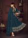 Picture of Georgette Dark Slate Grey Anarkali Salwar Kameez