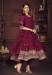 Picture of Graceful Georgette Brown Anarkali Salwar Kameez