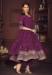 Picture of Delightful Georgette Purple Anarkali Salwar Kameez