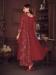 Picture of Beautiful Georgette Maroon Anarkali Salwar Kameez