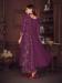 Picture of Graceful Georgette Purple Anarkali Salwar Kameez