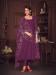 Picture of Graceful Georgette Purple Anarkali Salwar Kameez