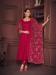 Picture of Delightful Georgette Light Coral Anarkali Salwar Kameez