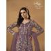 Picture of Ideal Net Dim Gray Anarkali Salwar Kameez