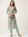 Picture of Admirable Cotton Dark Sea Green Kurtis & Tunic