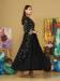 Picture of Statuesque Georgette Black Anarkali Salwar Kameez