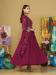 Picture of Georgette Medium Violet Red Anarkali Salwar Kameez