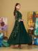 Picture of Well Formed Georgette Sea Green Anarkali Salwar Kameez