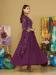 Picture of Fine Georgette Purple Anarkali Salwar Kameez