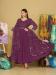 Picture of Fine Georgette Purple Anarkali Salwar Kameez