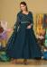 Picture of Georgette Dark Slate Grey Anarkali Salwar Kameez