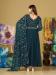 Picture of Georgette Dark Slate Grey Anarkali Salwar Kameez