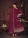 Picture of Georgette Deep Pink Straight Cut Salwar Kameez