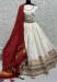 Picture of Comely Georgette Off White Lehenga Choli