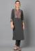 Picture of Good Looking Crepe Dim Gray Kurtis & Tunic