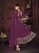 Picture of Marvelous Georgette Purple Anarkali Salwar Kameez