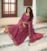 Picture of Chiffon Light Pink Straight Cut Salwar Kameez