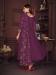 Picture of Fascinating Georgette Purple Anarkali Salwar Kameez