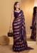 Picture of Nice Georgette Dark Olive Green Saree