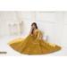 Picture of Excellent Net Dark Golden Rod Lehenga Choli