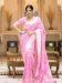 Picture of Fascinating Silk Light Pink Saree