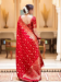 Picture of Exquisite Silk Crimson Saree