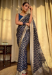 Picture of Sightly Silk Midnight Blue Saree