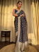 Picture of Sightly Silk Midnight Blue Saree