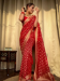 Picture of Admirable Silk Fire Brick Saree