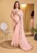 Picture of Nice Silk & Organza Light Pink Saree