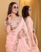 Picture of Exquisite Organza Pink Saree