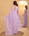 Picture of Fine Organza Medium Orchid Saree